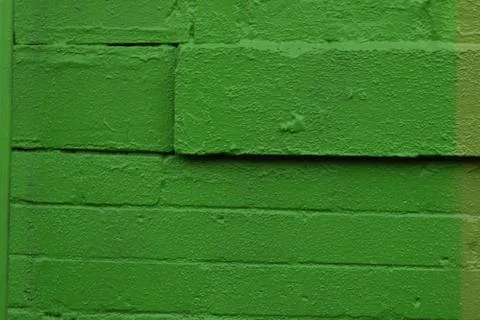 Green Brick Abstract Texture Background Stock Photos