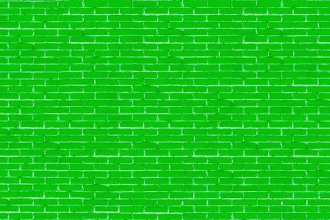 Green Brick Wall Background Texture Illustrazione stock