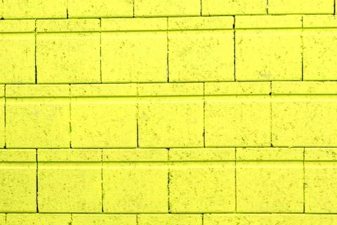 Green brick wall Stock Photos