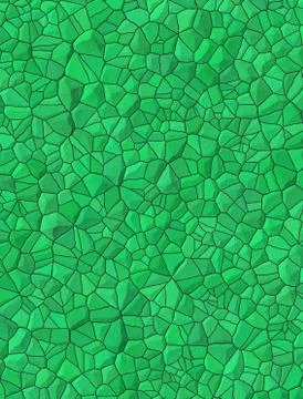 Green bricks abstract seamless pattern Stock Illustration