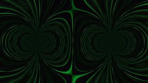 Green  Bright Neon Green Explosive Curved Flowing Design Stock Footage 326456894
