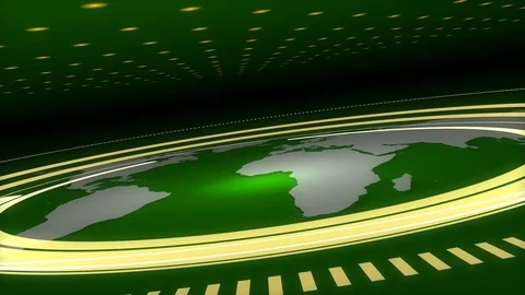 Green Broadcast Background Stock Footage 73848009