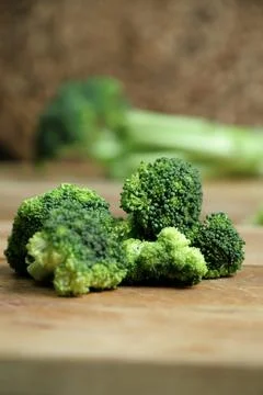 Green broccoli Stock Photos