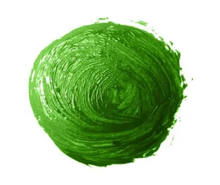 Green brush strokes -  backdrop for your text Stock Illustration