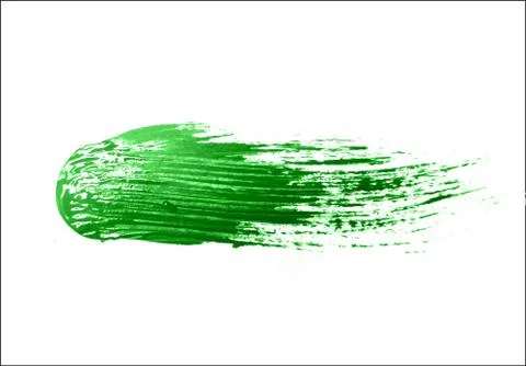 Green brush strokes -  backdrop for your text Stock Illustration