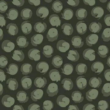 Green Brush Strokes Seamless Pattern Background Illustrazione stock