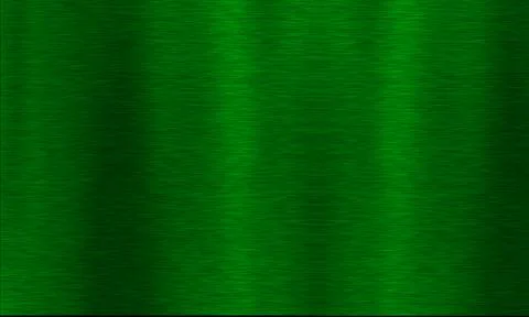 Green brushed metal texture background. Polished emerald steel surface with.. Stock Illustration