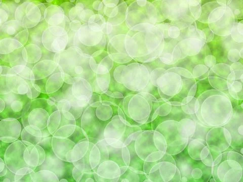 Green bubble background Stock Illustration