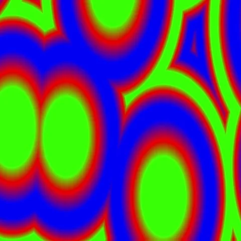 Green Bubble Cells Brownian Motion Background Loop Big Stock Footage 69677405