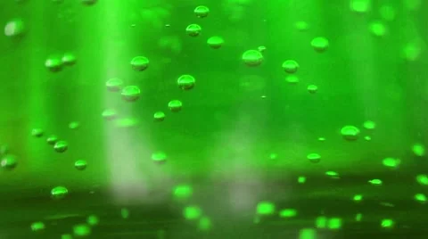 Green bubbles background Vídeos de archivo 55994327