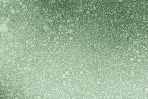 Green Bubbles background Stock Photos