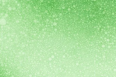 Green Bubbles background Stock Photos