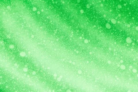 Green Bubbles background Stock Photos