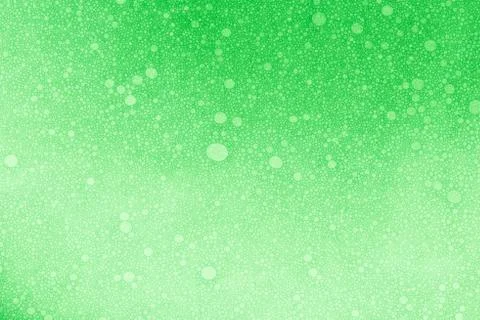 Green Bubbles background Stock Photos