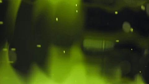 Green bubbles floating in an abstract liquid radioactive poison. Stock Footage 89309030