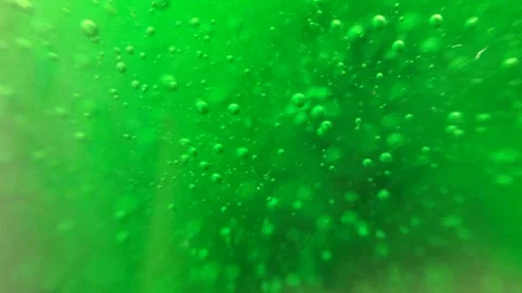 Green bubbles Stock Footage 272184679