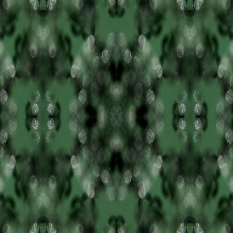 Green bubbles kaleido Stock-Footage 69333908