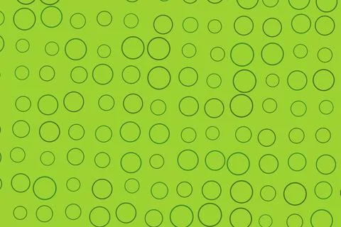 Green bubbles on yellow background with textured pattern Иллюстрация