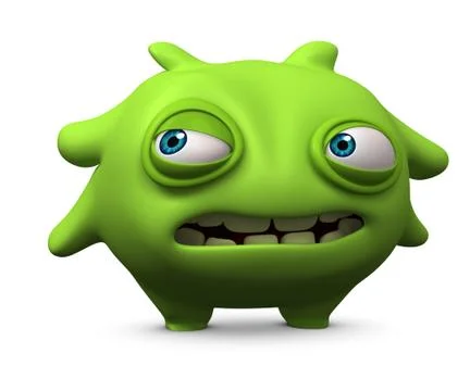 Green bug Stock Illustration