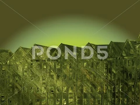 Green building green future Stock Illustration