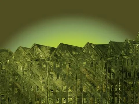 Green building green future Stock Illustration