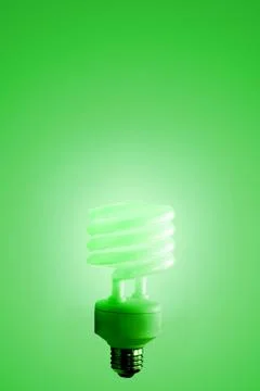Green bulb Stock Photos