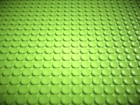 Green bulging circles texture or background Stock Illustration