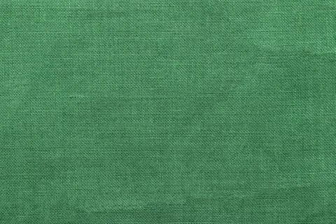 Green burlap background and texture Stock Photos