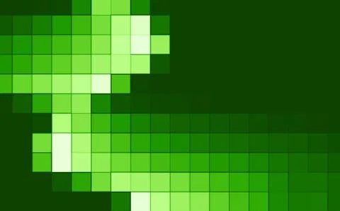 Green business background Illustrazione stock