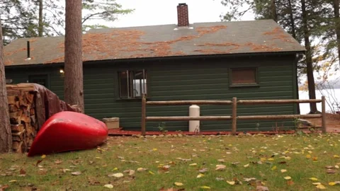 Green Cabin Stock Footage 147687727