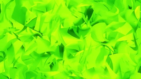 Green Calm Wavy Abstract Background Video stock 135814579