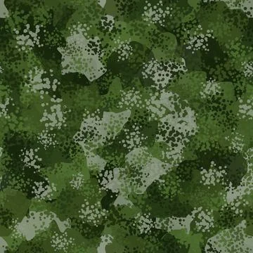 Green camouflage pattern background seamless vector uniform textile print Иллюстрация