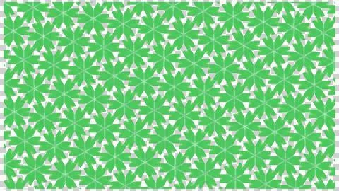 Green Cannabis Leaf Seamless Pattern Background Stock Illustration