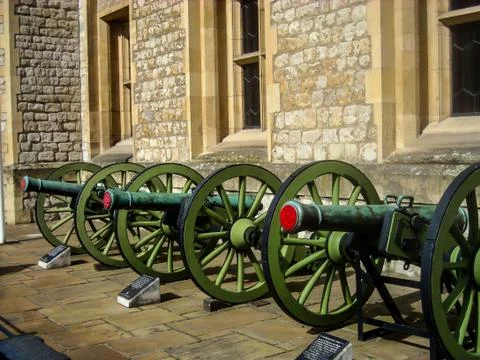 Green cannon 스톡 사진