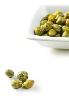 Green capers Foto stock