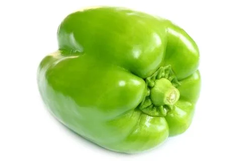Green Capsicum Stock Photos
