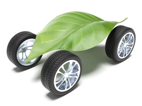 Green car Stock Illustration