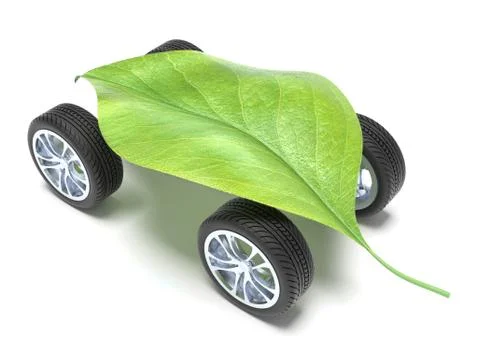 Green car Stock Illustration