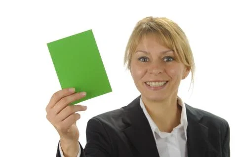Green card Stock Photos