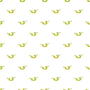 Green cartoon snake pattern seamless repeating background 스톡 일러스트