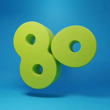 Green Cell division process icon isolated on blue background. Minimalism co.. 库存插图