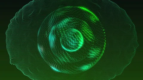 Green Cell Form 3 Stock-Footage 106948731