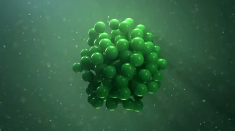 Green Cells Evolution 스톡 동영상 32207633