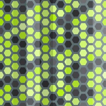 Green cells seamless Stock Illustration
