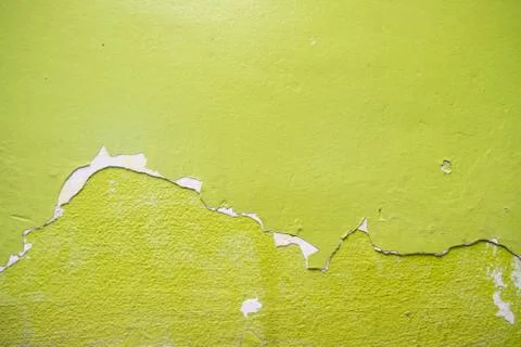Green cement wall texture background. Stock Photos