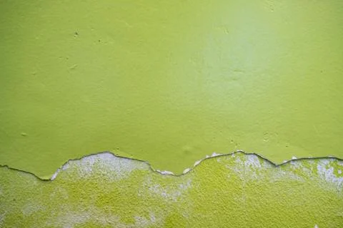 Green cement wall texture background. Foto stock