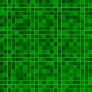 Green ceramic tile Stock Illustration