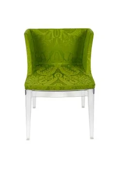Green chair with clipping path Stock Photos