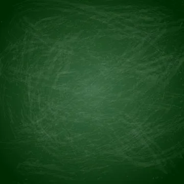 Green Chalkboard Background Stock Illustration