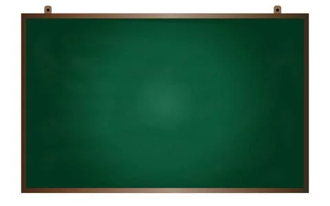 Green chalkboard background texture Stock Illustration